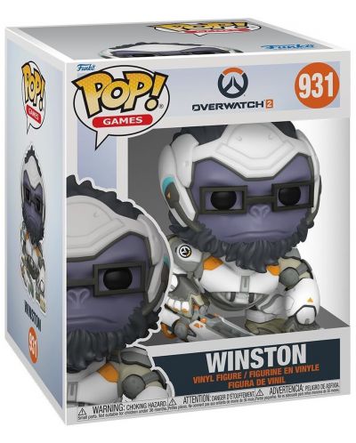 Фигура Funko POP! Games: Overwatch 2 - Winston #931, 15 cm - 2