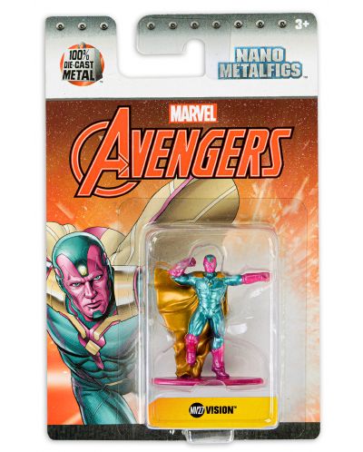 Фигура Metals Die Cast Marvel: Avengers - Vision - 1
