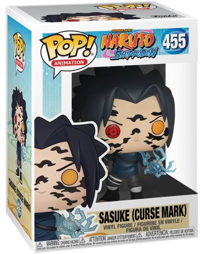 Фигура Funko POP! Animation: Naruto Shippuden - Sasuke (Curse Mark) #455 - 2