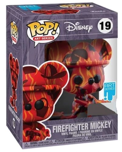 Фигура Funko POP! Disney: Mickey Mouse - Firefighter Mickey (Art Series) #19 - 2