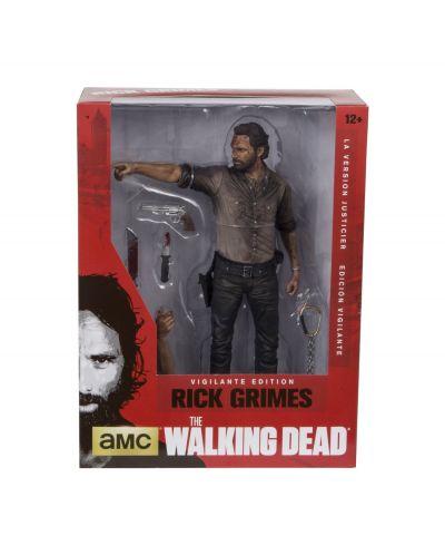 Фигура The Walking Dead - Rick Grimes Vigilante Edition Deluxe, 25cm - 4