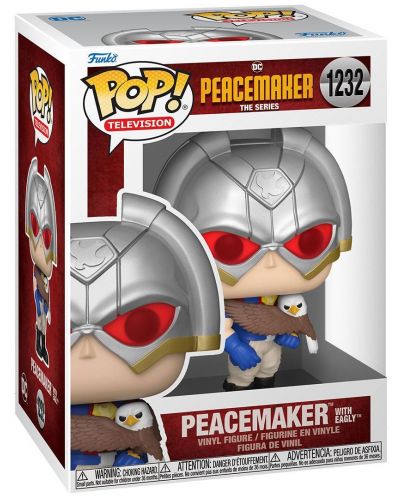 Фигура Funko POP! Television: Peacemaker - Peacemaker with Eagly #1232 - 2