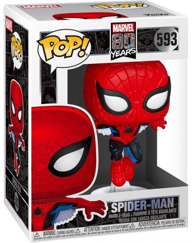 Фигура Funko POP! Marvel: Spider-man - Spider-man (First Appearance) #593 - 2