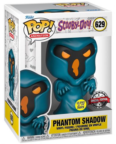 Фигура Funko POP! Animation: Scooby Doo - Phantom Shadow (Glows in the Dark) (Special Edition) #629 - 2