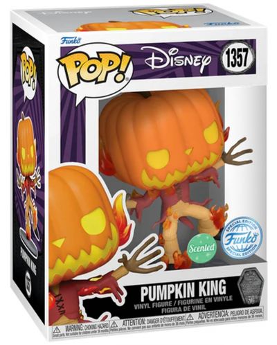 Фигура Funko POP! Disney: The Nightmare Before Christmas - Pumpkin King (Scented) (30th Anniversary)  #1357 - 2