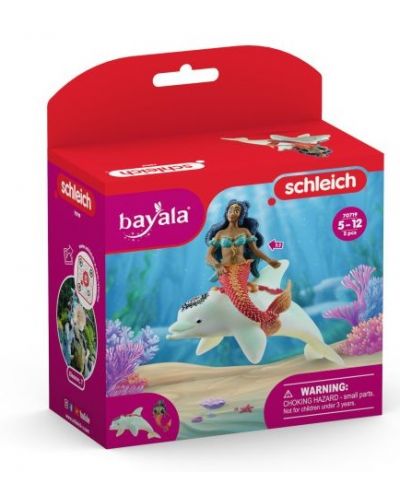 Фигурка Schleich Bayala - Изабела, върху делфин - 2