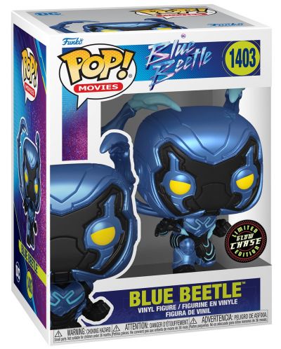 Фигура Funko POP! DC Comics: Blue Beetle - Blue Beetle #1403 - 5
