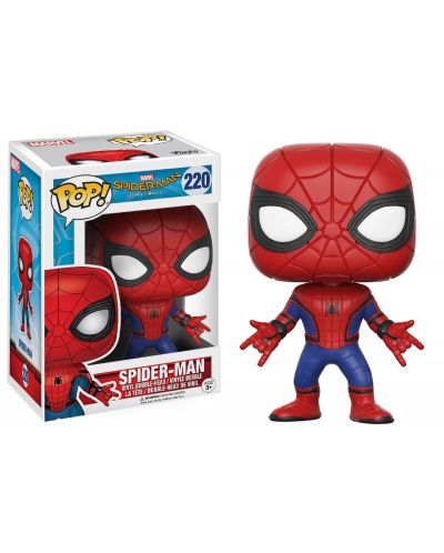 Фигура Funko Pop! Marvel: Spider-Man Homecoming - Spider-man, #220 - 2