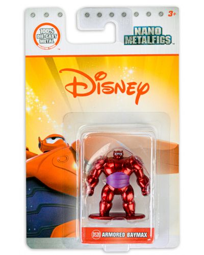 Фигура Metals Die Cast Disney: Big Hero 6 - Baymax (Armored) - 1