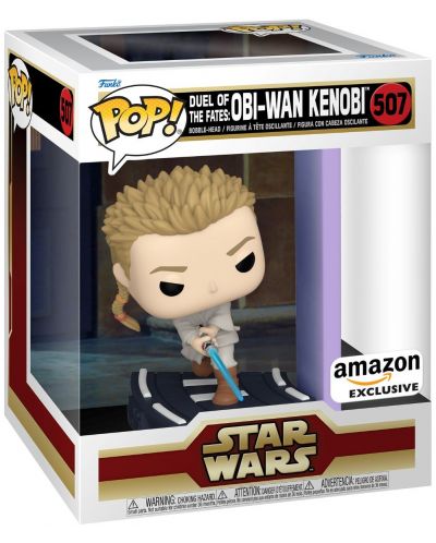 Фигура Funko POP! Deluxe: Star Wars - Duel Of The Fates: Obi-Wan Kenobi (Amazon Exclusive) #507 - 2