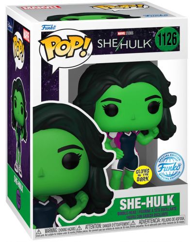 Фигура Funko POP! Marvel: She-Hulk - She-Hulk (Glows in the Dark) (Special Edition) #1126 - 2