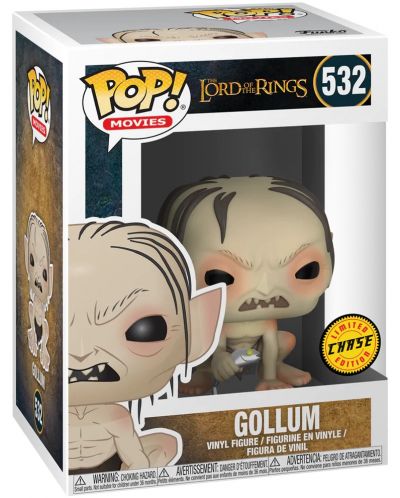 Фигура Funko POP! Movies: The Lord of the Rings - Gollum, #532 - 5