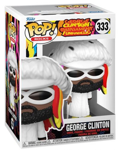 Фигура Funko POP! Rocks: George Clinton Parliament Funkadelic - George Clinton #333 - 2