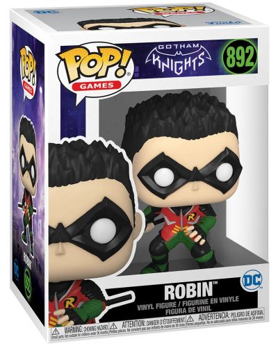 Фигура Funko POP! Games: Gotham Knights - Robin #892 - 2