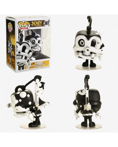 Фигура Funko POP! Games: Bendy and the Ink Machine - Fisher, #387 - 2