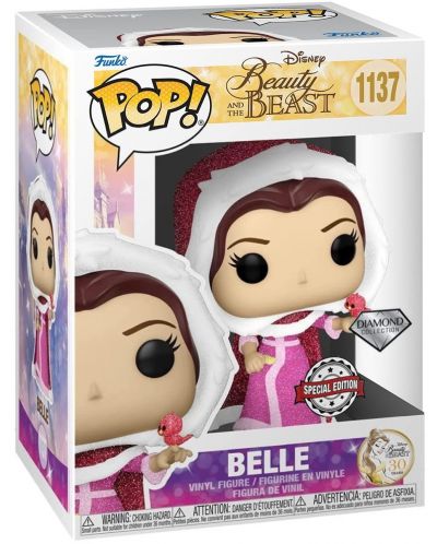 Фигура Funko POP! Disney: Beauty and the Beast - Belle (Diamond Collection) (Special Edition) #1137 - 2