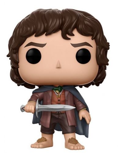 Фигура Funko POP! Movies: The Lord of the Rings - Frodo Baggins, #444 - 1