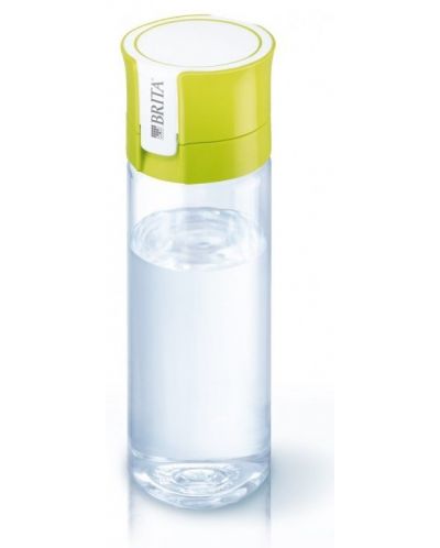 Филтрираща бутилка за вода BRITA - Fill&Go Vital, 0.6 l, лайм - 1