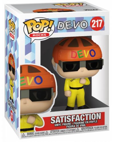 Фигура Funko POP! Rocks: Devo - Satisfaction (Yellow Suit) #217 - 2