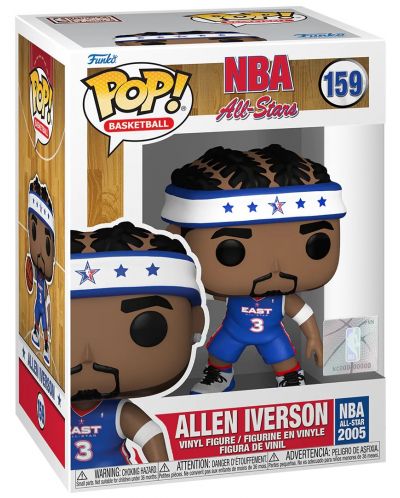 Фигура Funko POP! Sports: Basketball - Allen Iverson (NBA All Stars) #159 - 2