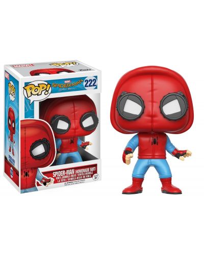 Фигура Funko Pop! Marvel: Spider-Man Homecoming - Spider-man, #222 - 2