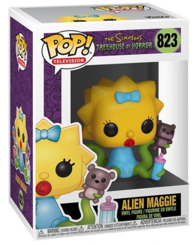 Фигура Funko POP! Television: The Simpsons Treehouse of Horror - Alien Maggie #823 - 2