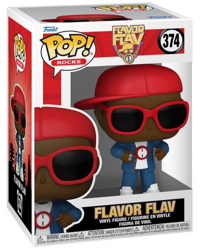 Фигура Funko POP! Rocks: Flavor Flav - Flavor of Love #374 - 2
