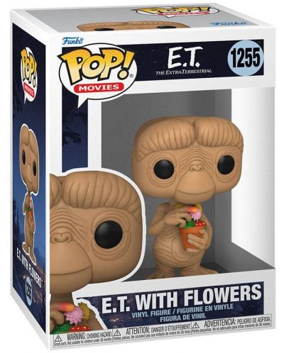 Фигура Funko POP! Movies: E.T. the Extra-Terrestrial - E.T. with Flowers #1255 - 2