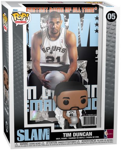 Фигура Funko POP! Magazine Covers: SLAM - Tim Duncan (San Antonio Spurs) #05 - 2