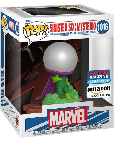 Фигура Funko POP! Deluxe: Spider-Man - Sinister Six: Mysterio (Amazon Exclusive) #1016 - 2