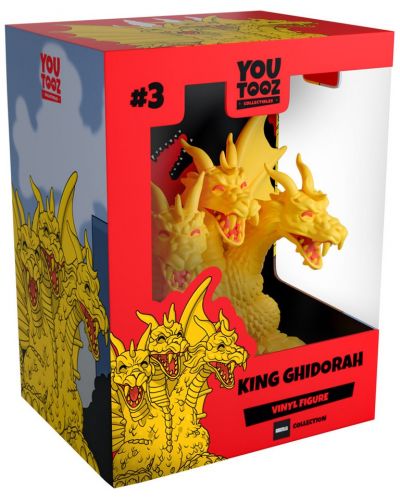 Фигура Youtooz Movies: Godzilla - King Ghidorah #3, 10 cm - 3