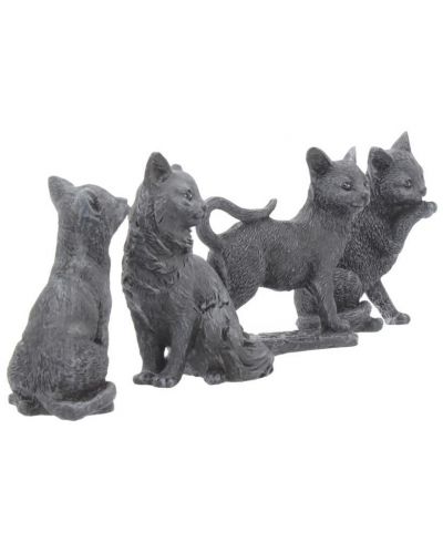 Фигура Nemesis Now Adult: Gothic - Lucky Black Cat, 6 cm (Mystery Box) - 6