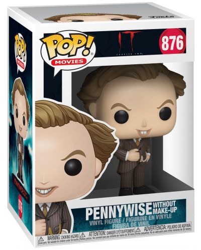 Фигура Funko POP! Movies: IT 2 - Pennywise Without Make-Up, #876 - 2