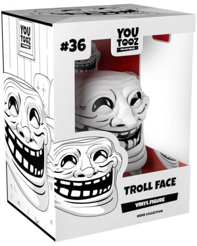 Фигура Youtooz Humor: Memes - Troll Face #36, 7 cm - 2