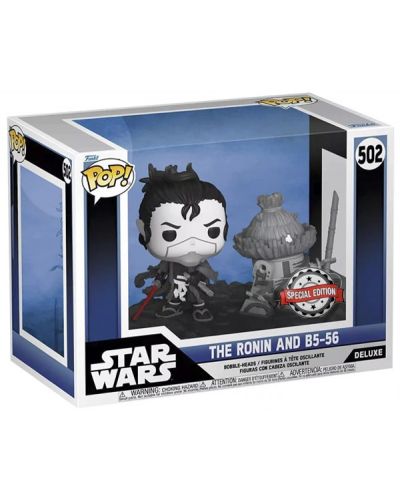 Фигура Funko POP! Deluxe: Star Wars - The Ronin and B5-56 (Special Edition) #502 - 2