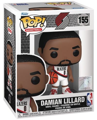 Фигура Funko POP! Sports: Basketball - Damian Lillard (Portland Trail Blazers) #155 - 2