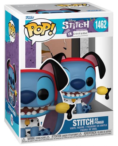 Фигура Funko POP! Disney: Lilo & Stitch - Stitch as Pongo (Stitch in Costume) #1462 - 2