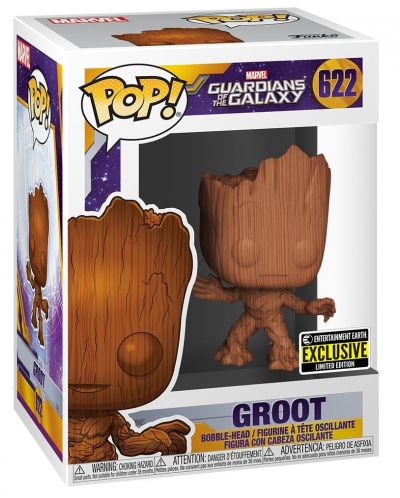 Фигура Funko Pop! Marvel: Guardians of the Galaxy - Groot Wood Deco (Special Edition), #622 - 2