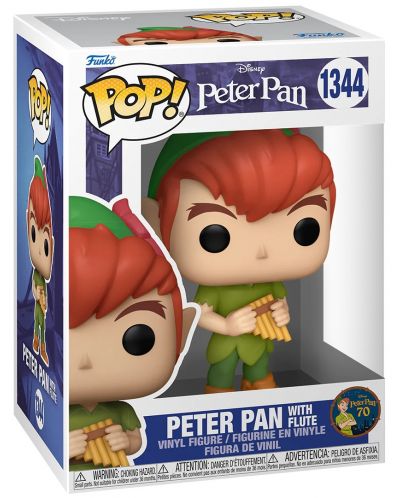 Фигура Funko POP! Disney 70th: Peter Pan - Peter Pan with Flute #1344 - 2