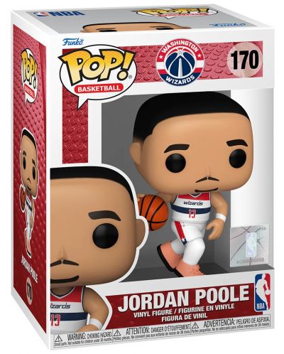Фигура Funko POP! Sports: Basketball - Jordan Poole (Washington Wizards) #170 - 2