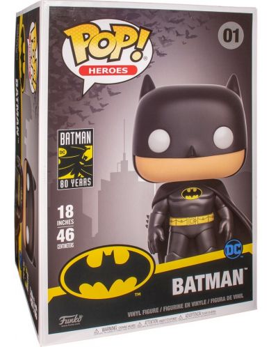 Фигура Funko POP! DC Comics: Batman - Batman #01, 46 cm - 2