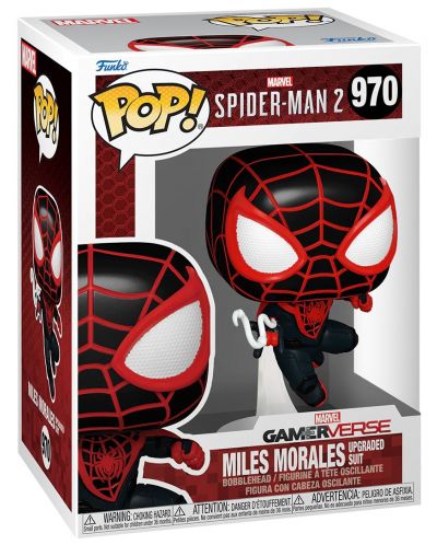 Фигура Funko POP! Marvel: Spider-Man - Miles Morales (Upgraded Suit) (Gamerverse) #970 - 2