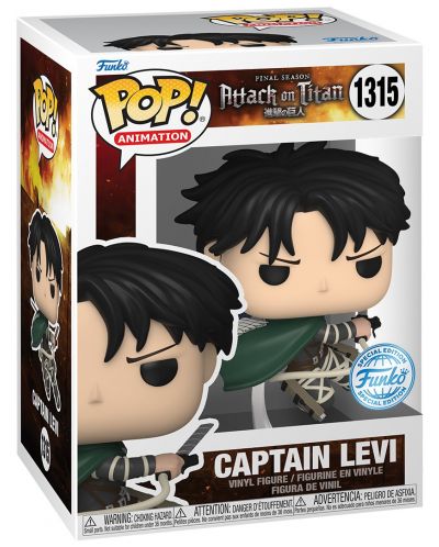 Фигура Funko POP! Animation: Attack on Titan - Captain Levi