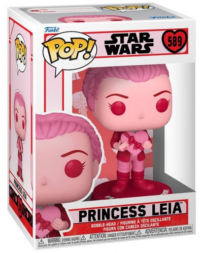 Фигура Funko POP! Valentines: Star Wars - Princess Leia #589 - 2