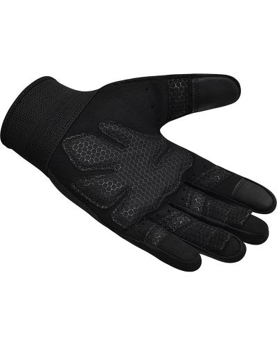Фитнес ръкавици RDX - W1 Full Finger , черни - 6
