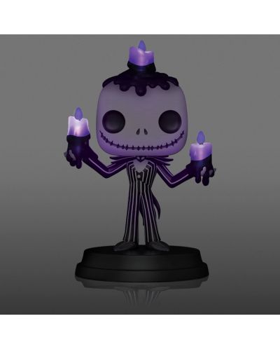 Фигура Funko POP! Disney: The Nightmare Before Christmas - Jack Skellington (Lights Up!) #1501, 15 cm - 3