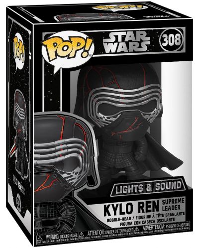 Фигура Funko Pop! Star Wars: Rise of Skywalker - Kylo Ren (Electronic) #308 - 2