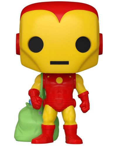 Фигура Funko POP! Marvel: Holiday - Iron Man #1282 - 1