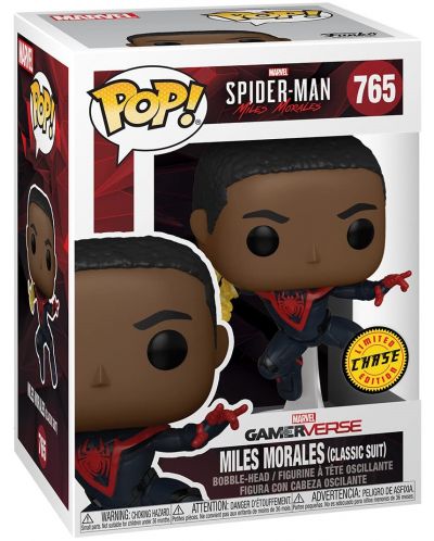 Фигура Funko POP! Marvel: Spider-man - Miles Morales (Classic Suit) #765 - 5