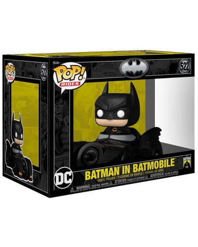 Фигура Funko POP! Rides: Batman - Batman in Batmobile #522 - 2